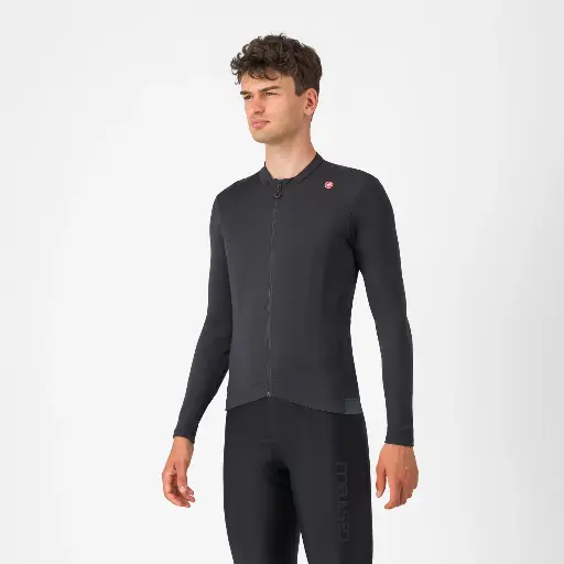 Castelli Espresso Thermal Jersey Light Black 085 