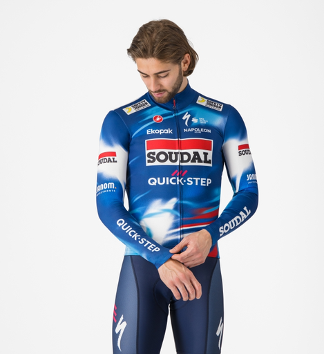 [4235111-150] Castelli Thermal Mid LS Jersey Quick Step Soudal 2025 