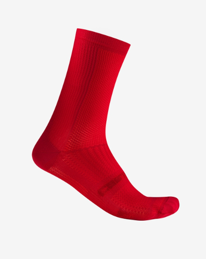 [4525026-645] Castelli Espresso 18 sock Red 
