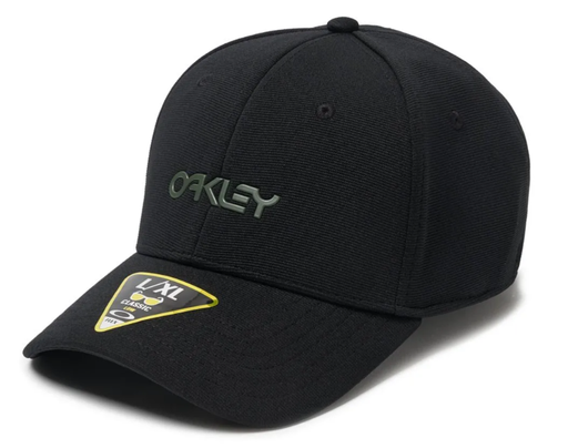 [912209-02E] Oakley 6 panel stretch metallic 28B - Black Olive