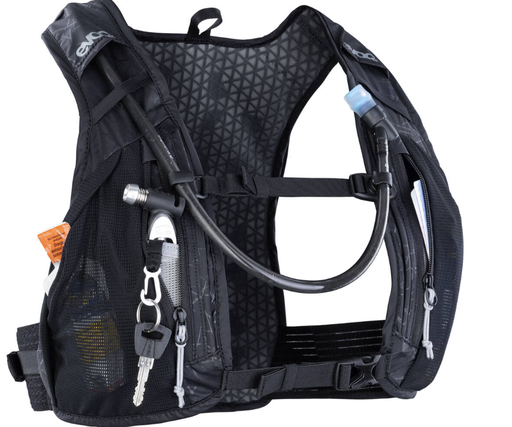 [THV066610] Evoc - Sac à dos Hydro Pro 6 incl. Hydration Bladder Schwarz 6L + 1,5L gravel
