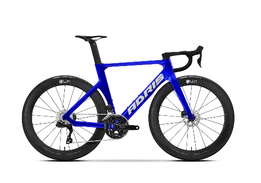 Adris Le Vitesse Shimano 105 Di2 Bleu Chrome Lun Carbone