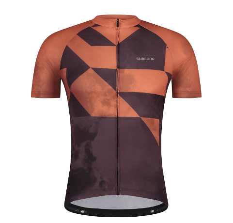 [pcwjspsxe15mm01] Maillot Shimano MC Colore SMN Marron