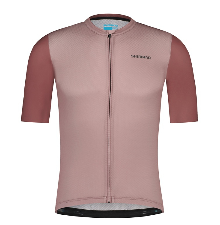 Maillot Shimano Aria Marron Metallique