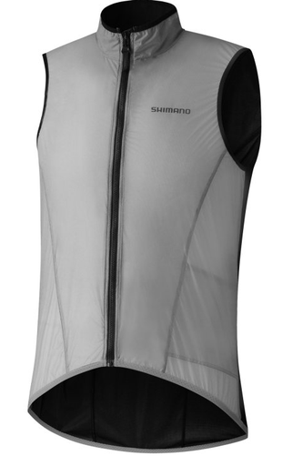 [pcwwpsve11mg01] Gilet sans Manches Shimano WND black Grey anthracite