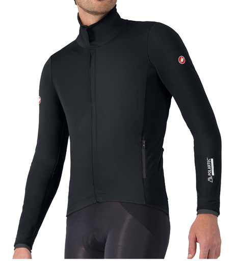 Castelli Alpha 150 Jacket Light Black/Black 085