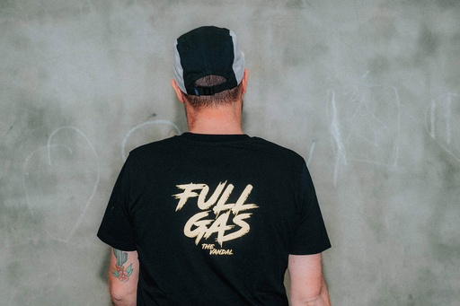 The Vandal Full Gas T-Shirt Noir