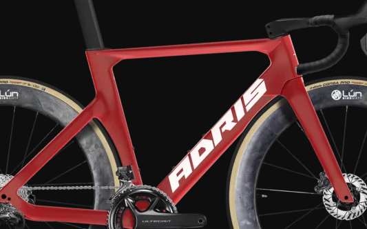 Kit Cadre Le vitesse Rouge Grenat + cockpit carbone