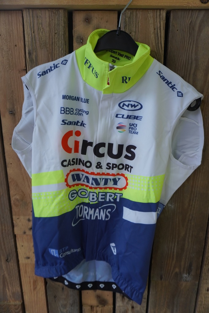 Body coupe vent sans manches Santic Circus Wanty