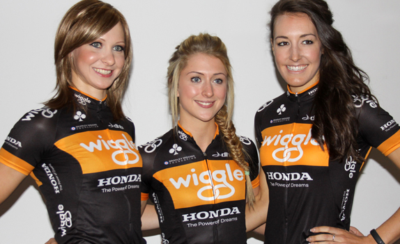 Maillot Dame team Wiggle Honda
