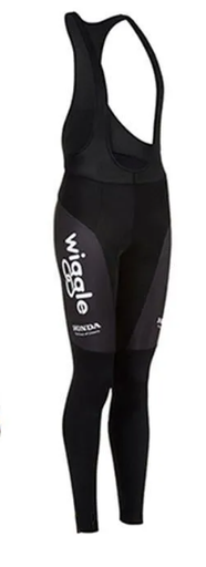 Collant Hiver Cuissard Long Dame Team Wiggle Honda