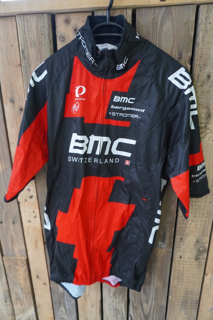Rain Jacket manches courtes Pearl Izumi BMC pro team