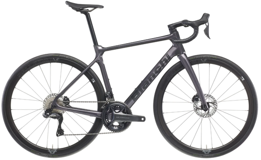 Bianchi Infinito ICR 2M 105 12s + Roues Velomann Palladium carbone