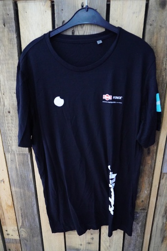 T-shirt Alpecin Fenix pro team Noir