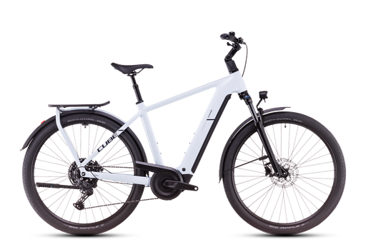 Cube Kathmandu Hybrid One Polarwhite'n'black Homme