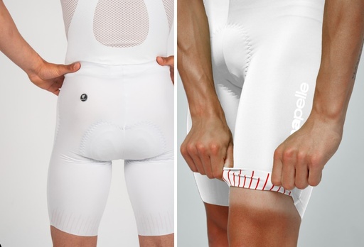 Pissei Prima Pelle Bibshort White