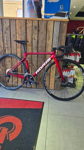 Adris Le Performance Shimano 105 2x 12v DI2- cockpit isaac Rouge taille XS