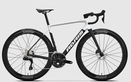 Adris E-Endurance Shimano 105 DI2 2x12v Blanc Nuit