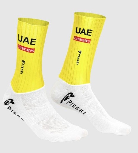 UAE Team Yellow Chaussettes Aero Edition TDF 2024 LTD