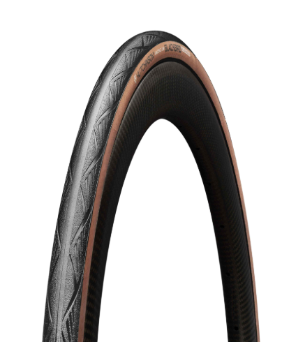 [006070] HUTCHINSON BLACKBIRD ALLSEASON TT TAN 700x28 Black/Tan