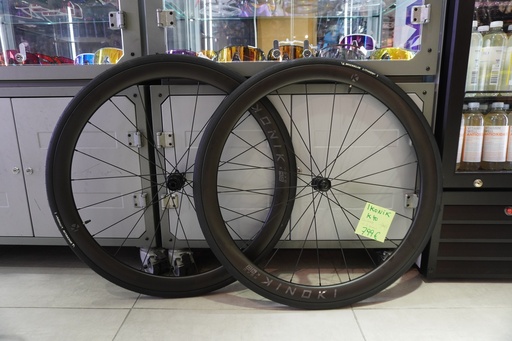 Paire de roues Ikonik K40 carbone + pneus Michelin Lithion 4 700x28