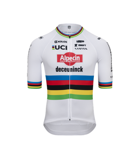 Maillot Kalas Alpecin Deceuninck Champion du monde MVDP