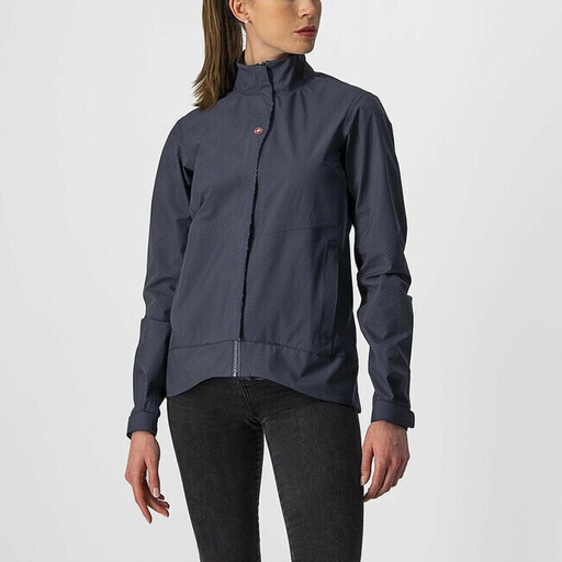 [99727s] Castelli Commuter Woman Reflex Jacket Dark Steel Blue