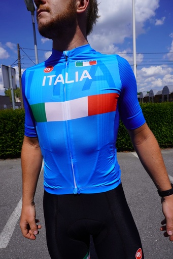 Maillot GJ Team ITALIA AZZURA New Luxury 2025