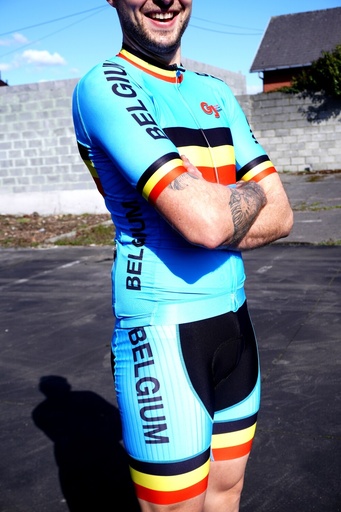 Cuissard GJ Team Belgium Coolmax PROline 3D