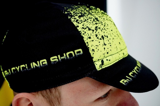 [96749] Casquette GJ Cycling Shop Black/Fluo