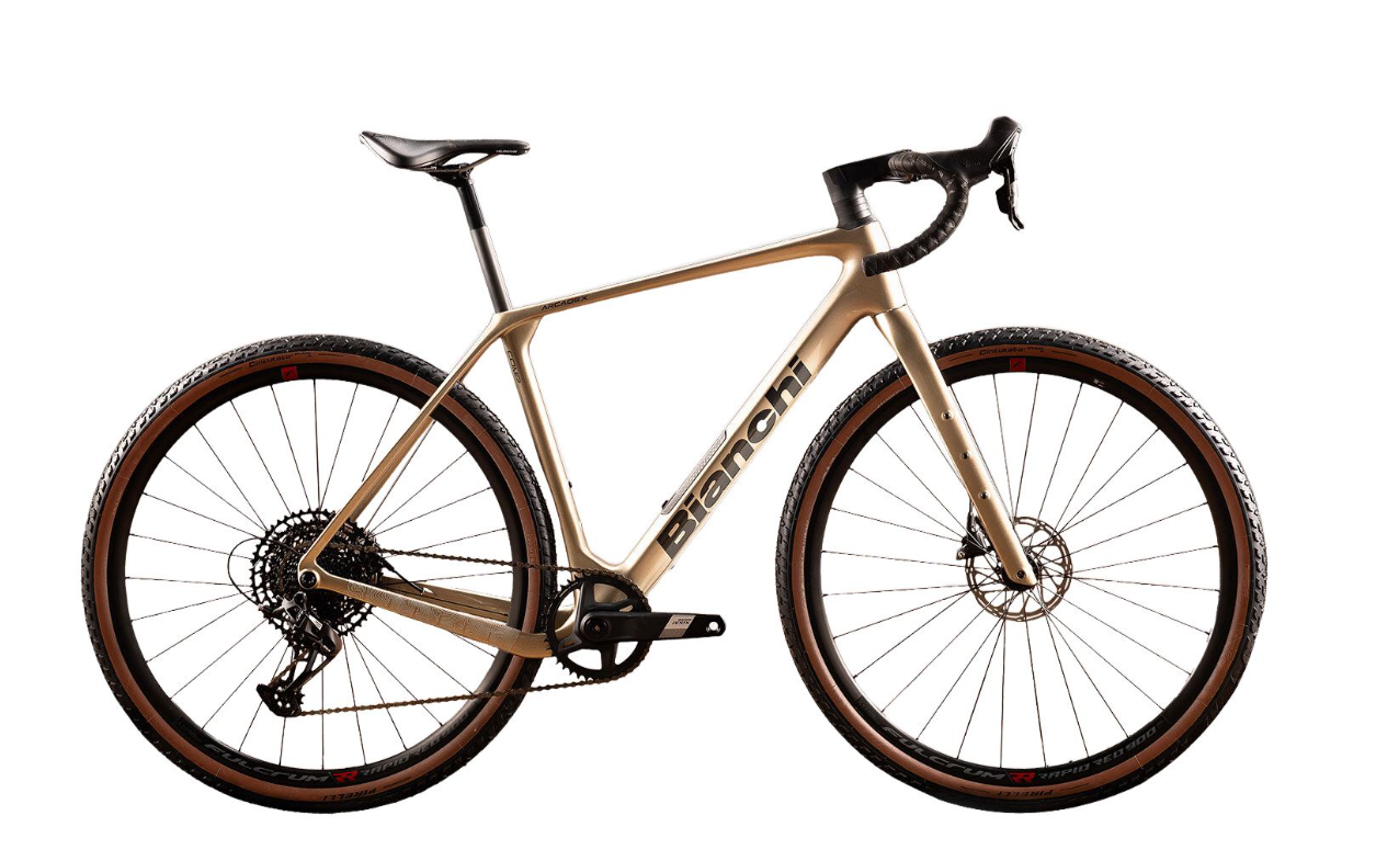 Bianchi Arcadex Comp GRX610/822 AZ Gold Champagne | Gjcyclingshop