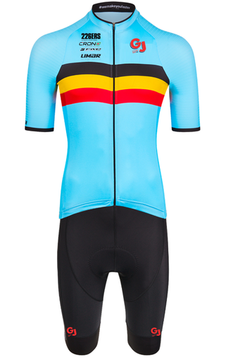 Combinaison selection National Belge GJ Team  X-LUX 5D longue distance