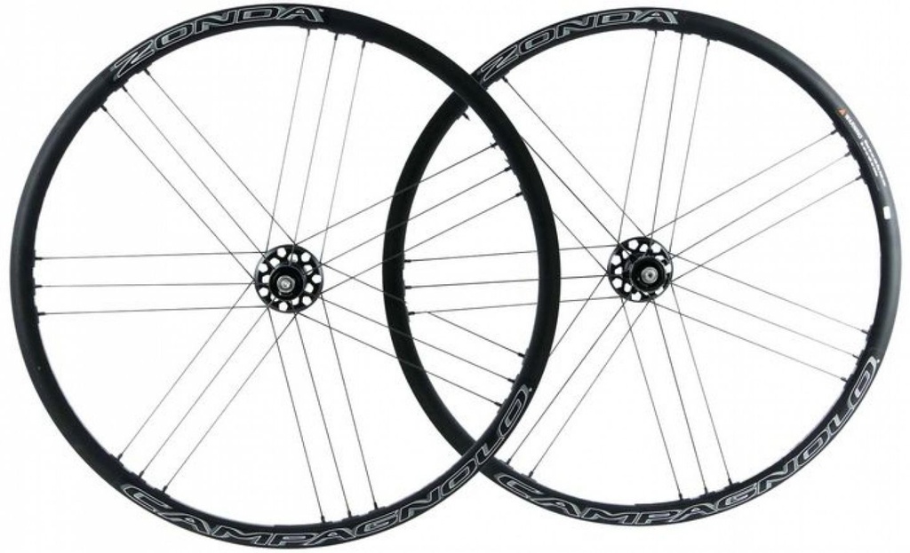 Mini kit rayons Campagnolo bullet 80 - noir/doré