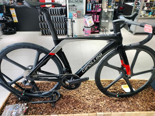 [999997289] Cipollini The One Black Red + Cuore Star + Ultegra + Metron 5D Taille S