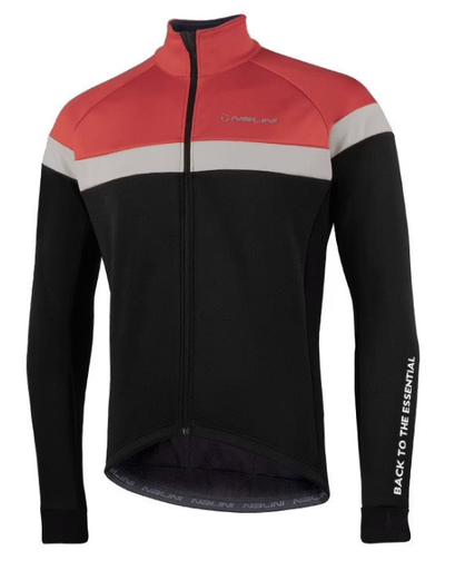 Nalini Road Jacket Black/Red DESTOCK