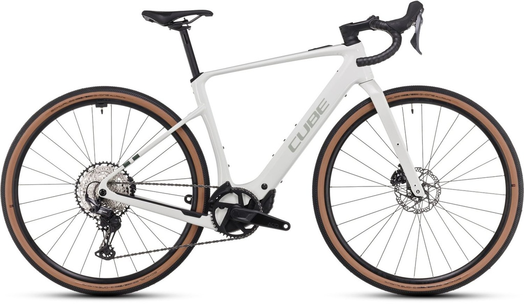 Cube Nuroad Hybrid C:62 Race 400X Desertstone'n'green | Gjcyclingshop