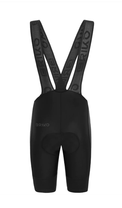 Briko Ultralight Lady bibshort - Black/Black