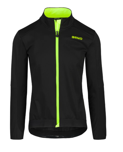 Briko Overwinter Jacket Black Alicious / Lime Fluo