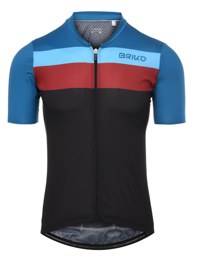 [99999211] Briko Jerseyko Stripe Blue sea / Black