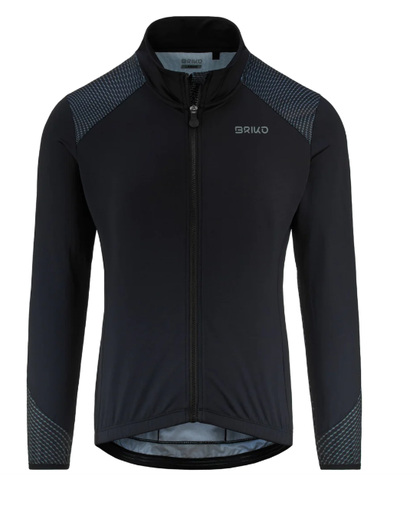 Briko Wintertide Jersey Black / Grey Metal