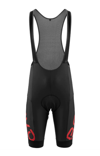 Briko Classic bib 2.0 Black alicious / Red Flame