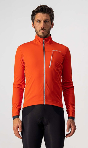 Castelli Go Jacket Fiery Red - DESTOCK
