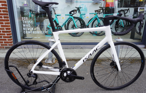 Isaac Boson White Shimano 105 Di2 2x 12v