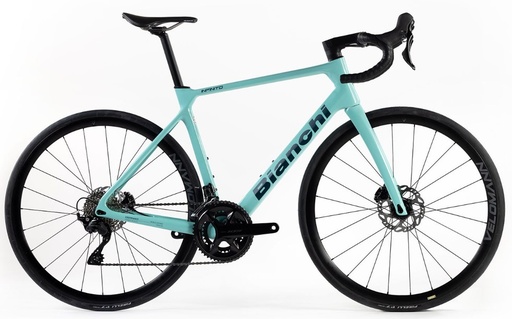 Bianchi Infinito CV Disc Shimano 105 DI2 2x 12v Céleste