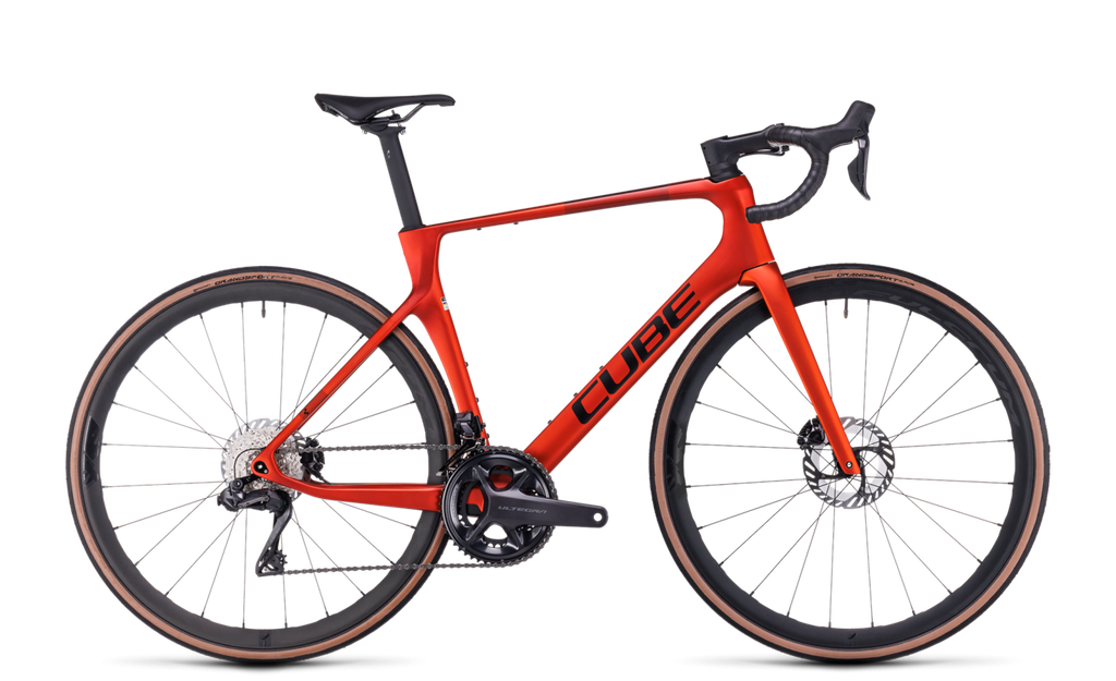 Cube Agree C:62 Race fireorange'n'black