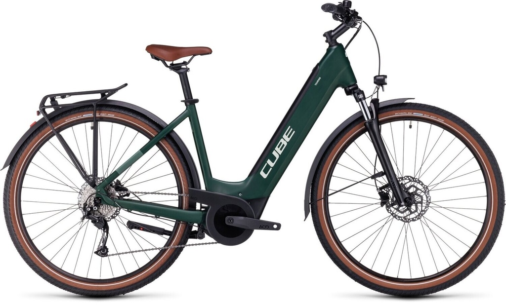 Cube Touring Hybrid One 625 dark'n'green