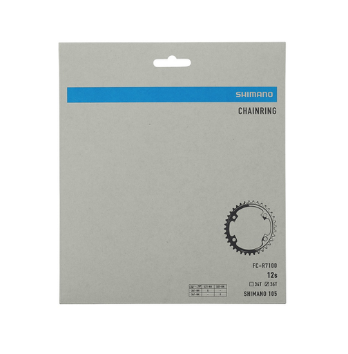 [y0rs9802t] Plateau Shimano 105 R7100 36 dents