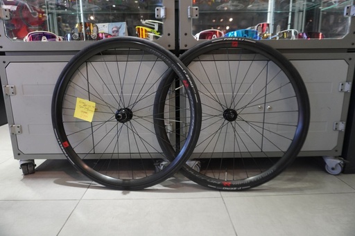 [999998095] Paire de roues Fulcrum Rapid Red 9 DB + pneus Pirelli Pzero 700x25