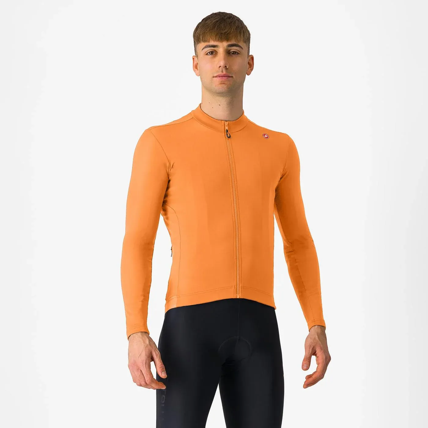 Castelli Espresso Thermal Jersey Vivid Orange 863